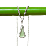 Green Sea Glass Necklace