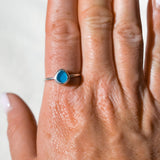 Blue Sea Glass - Size T