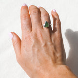 Green Sea Glass - Size N
