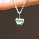 Sea Glass Heart Necklace