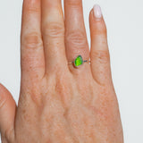 Green Sea Glass - Size M