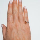 Amber Sea Glass - Size K