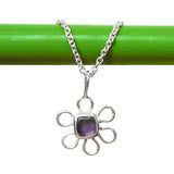 Sea Glass Flower Necklace