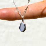 Purple/Blue Sea Glass Necklace