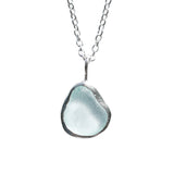 Light Blue Sea Glass Necklace