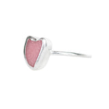 Pink Sea Glass Heart - Size U