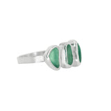 Green Sea Glass - Size Q