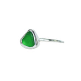 Green Sea Glass - Size S