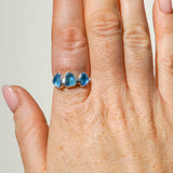 Blue Sea Glass - Size O