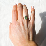 Green Sea Glass - Size N