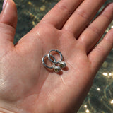 Molten Earrings - Silver
