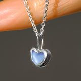Sea Glass Heart Necklace