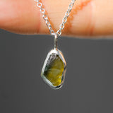 Green Sea Glass Necklace
