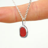 Red Sea Glass Necklace