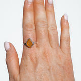 Amber Sea Glass - Size S