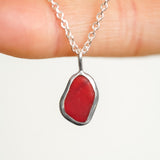 Red Sea Glass Necklace