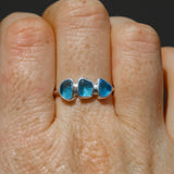 Blue Sea Glass - Size T