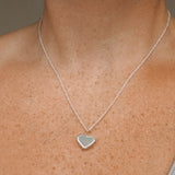 Sea Glass Heart Necklace