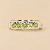 Molten Ring Band - Silver