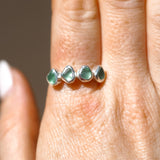 Green Sea Glass - Size S