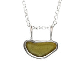 Green Sea Glass Necklace