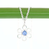 Sea Glass Flower Necklace