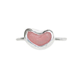 Pink Sea Glass Heart - Size M