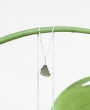 Load image into Gallery viewer, Green Sea Glass Necklace
