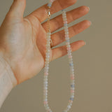 Pastel Jade Beaded Necklace