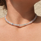 Pastel Jade Beaded Necklace