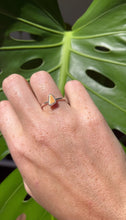 Load and play video in Gallery viewer, Sea Pottery Ring - Size N
