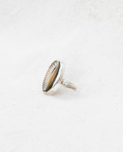 Load image into Gallery viewer, Cowrie Shell Ring - Size N
