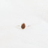 Sea Pottery Ring - Size P